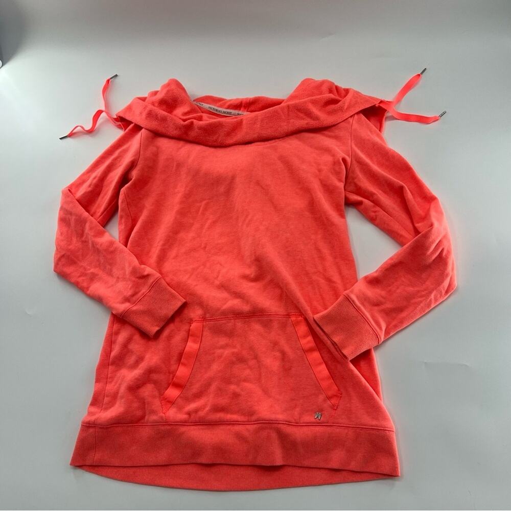 Victoria’s Secret Orange Angel Wings Cowl Neck Hoodie Hooded Sweatshirt Women’s